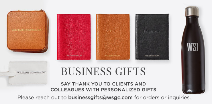 Business gifts. Say thank you to clients and colleagues with personalized gifts. Business gifts. Say thank you to clients and colleagues with personalized gifts.