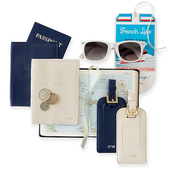 Leather Passport Case Mark and Graham