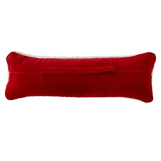 Hand Hooked Lumbar Pillow Mark and Graham