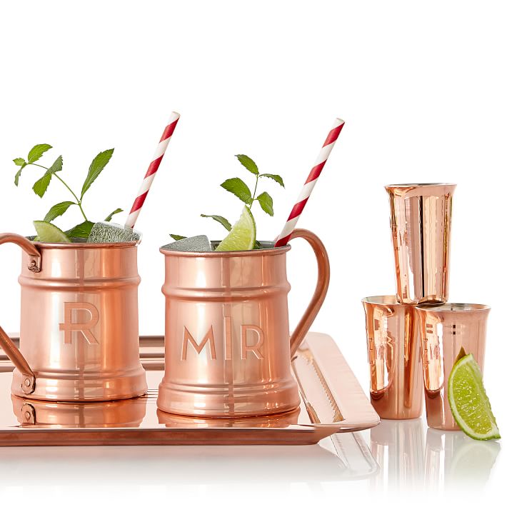 Copper Moscow Mule Mugs