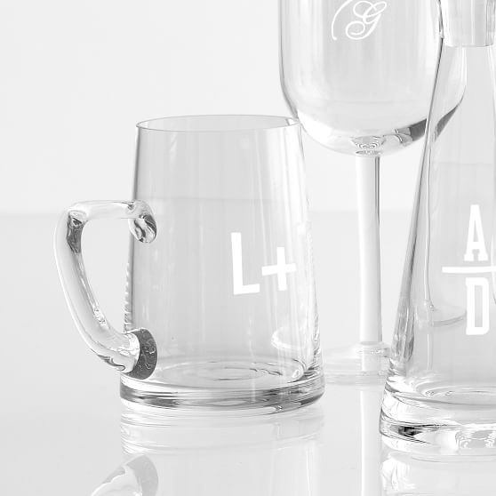 Classic HandBlown Beer Mug, Set of 2 Mark and Graham