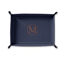 Rustic Leather Catchall