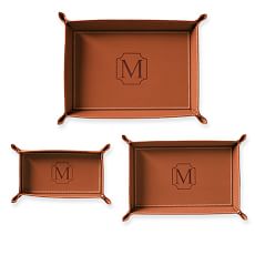 Rustic Leather Catchall