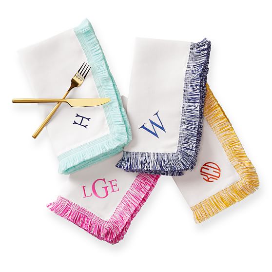 Color Fringe Napkins