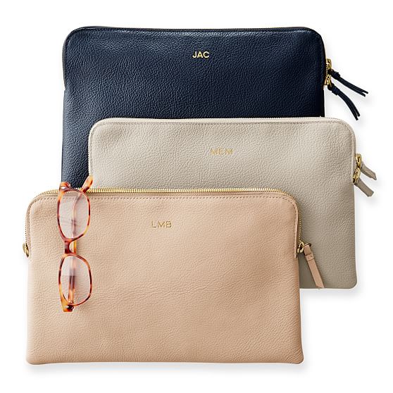 Daily Leather Zip Pouch Mark and Graham