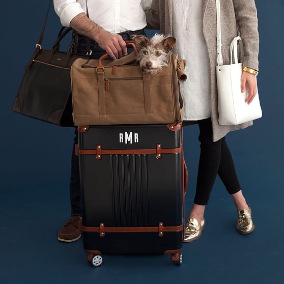 Loving the monogrammed luggage