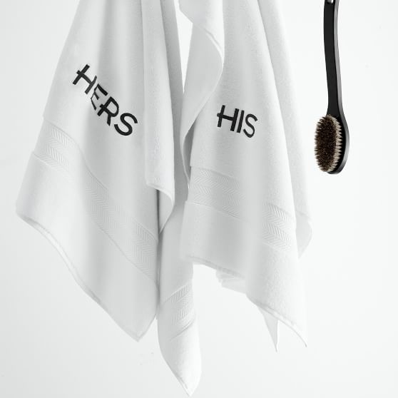 Personalized Turkish Hydro Cotton Bath Towel | Mark and Graham