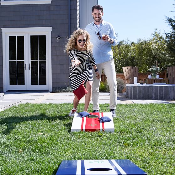 lacquered bean bag toss 2 c