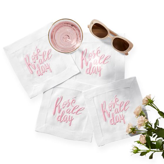 Rosé All Day Napkins