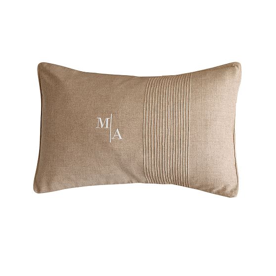 Chambray Pintuck Duvet Cover + Sham Mark and Graham