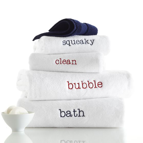 Personalized Turkish Hydro Cotton Hand Towel | Mark and Graham
