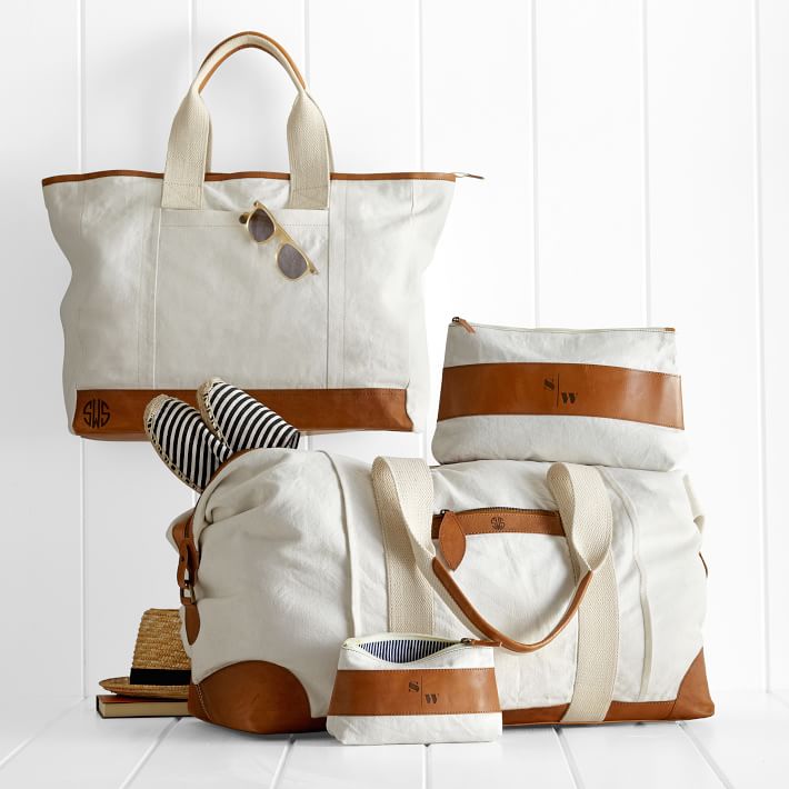 Canvas And Leather Weekender Mark Graham