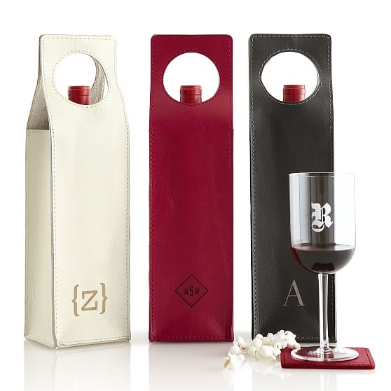 Everyday Leather Wine Tote Mark And Graham Everyday Leather Wine Tote