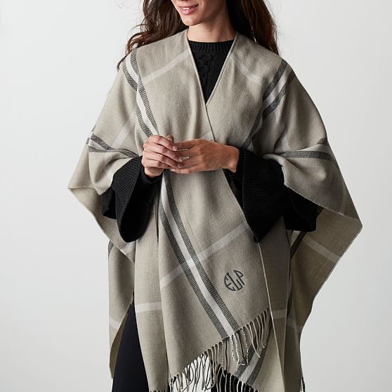 Painted Plaid Wrap main image 1
