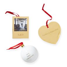 Personalized Christmas Ornaments Mark And Graham 2018 Ceramic Ornament Our First Christmas