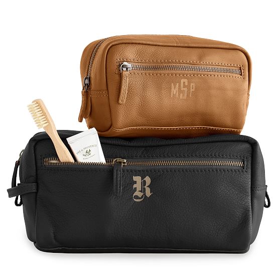 Everyday Leather Travel Pouch Mark and Graham