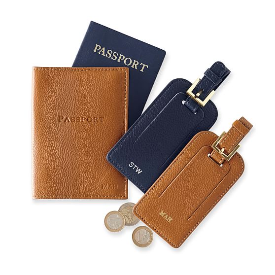 Leather Luggage Tag Mark And Graham Alternate Image