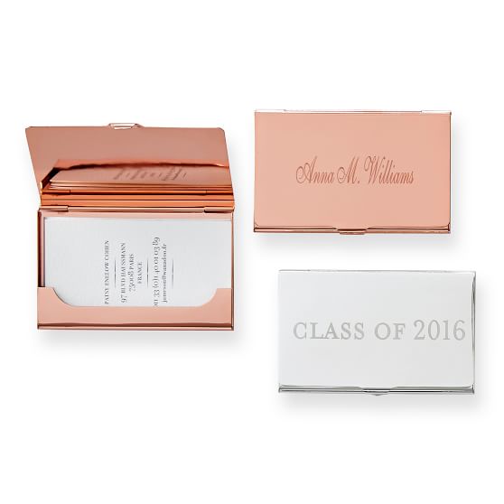 Metal Business Card Case | Mark and Graham