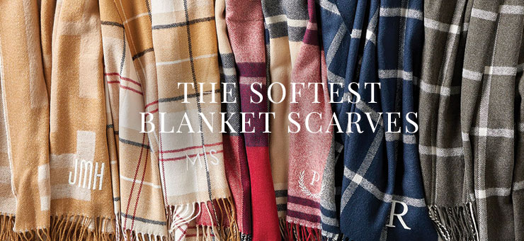 The softest blanket scarves