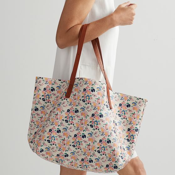 floral tote
