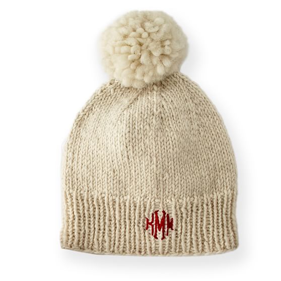 Pangasa Autumn Green Faux Fur Cable Knit Hat main image 0