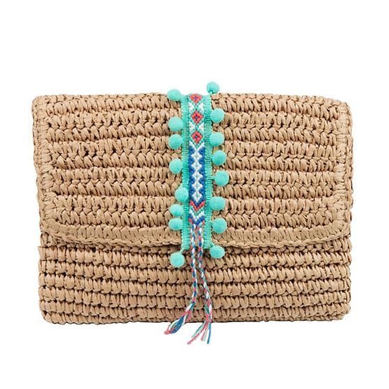 Reese Straw Clutch Mark and Graham