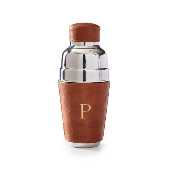 leather cocktail shaker